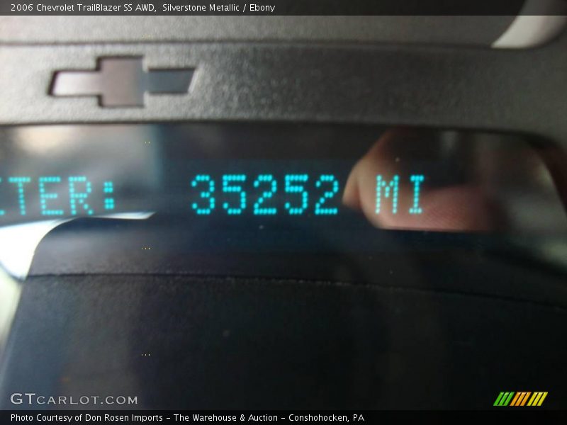 Silverstone Metallic / Ebony 2006 Chevrolet TrailBlazer SS AWD