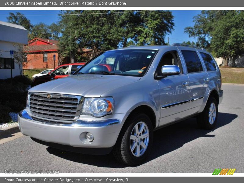 Bright Silver Metallic / Light Graystone 2008 Chrysler Aspen Limited