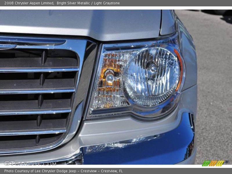 Bright Silver Metallic / Light Graystone 2008 Chrysler Aspen Limited