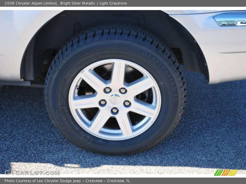 Bright Silver Metallic / Light Graystone 2008 Chrysler Aspen Limited