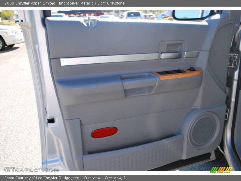 Bright Silver Metallic / Light Graystone 2008 Chrysler Aspen Limited
