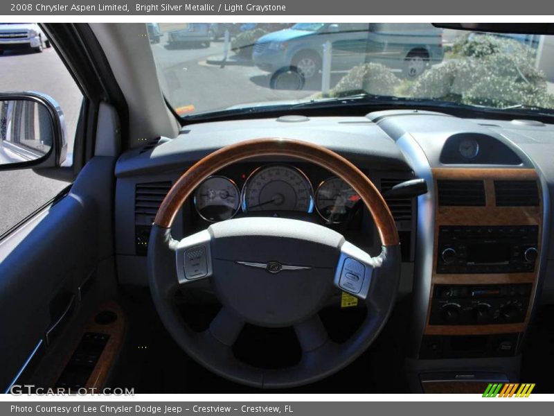 Bright Silver Metallic / Light Graystone 2008 Chrysler Aspen Limited