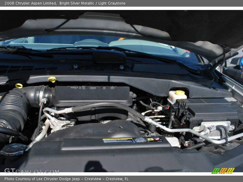 Bright Silver Metallic / Light Graystone 2008 Chrysler Aspen Limited