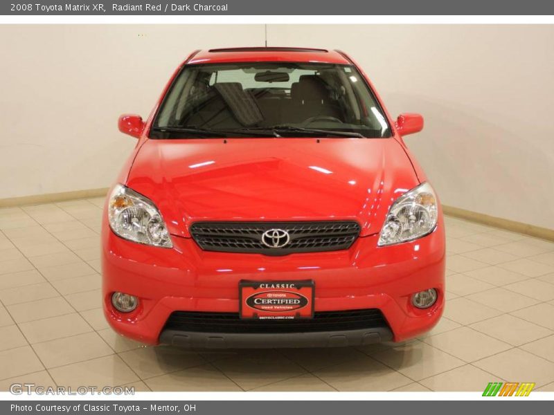 Radiant Red / Dark Charcoal 2008 Toyota Matrix XR