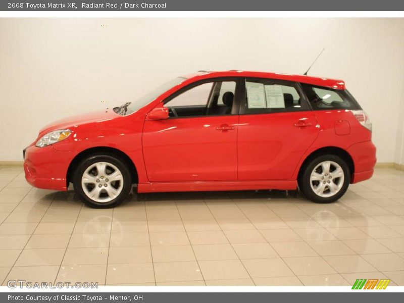 Radiant Red / Dark Charcoal 2008 Toyota Matrix XR