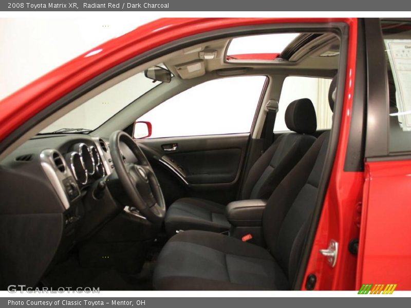 Radiant Red / Dark Charcoal 2008 Toyota Matrix XR
