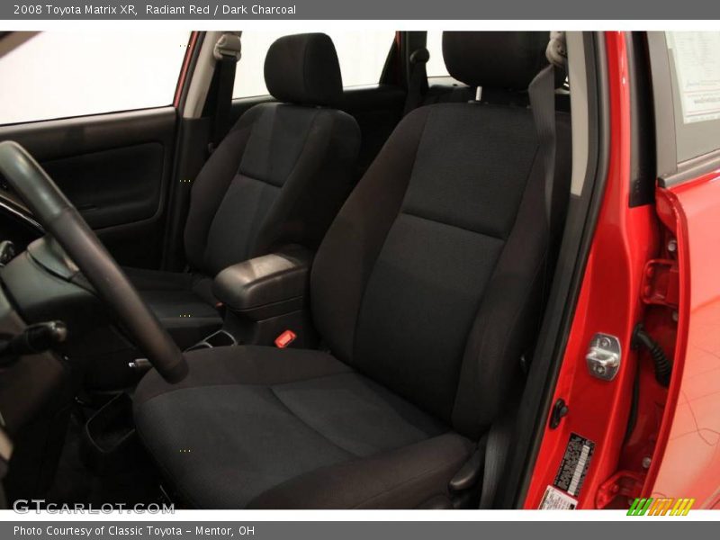 Radiant Red / Dark Charcoal 2008 Toyota Matrix XR
