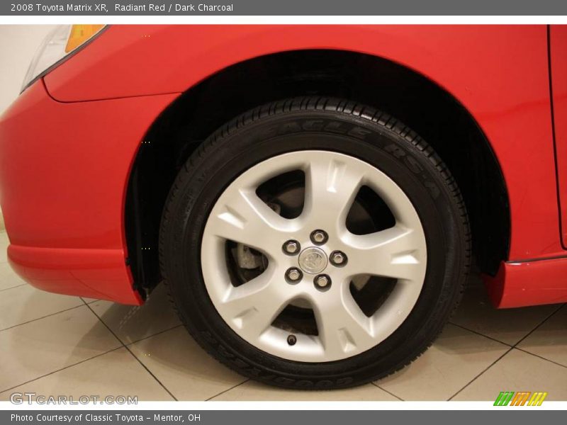 Radiant Red / Dark Charcoal 2008 Toyota Matrix XR
