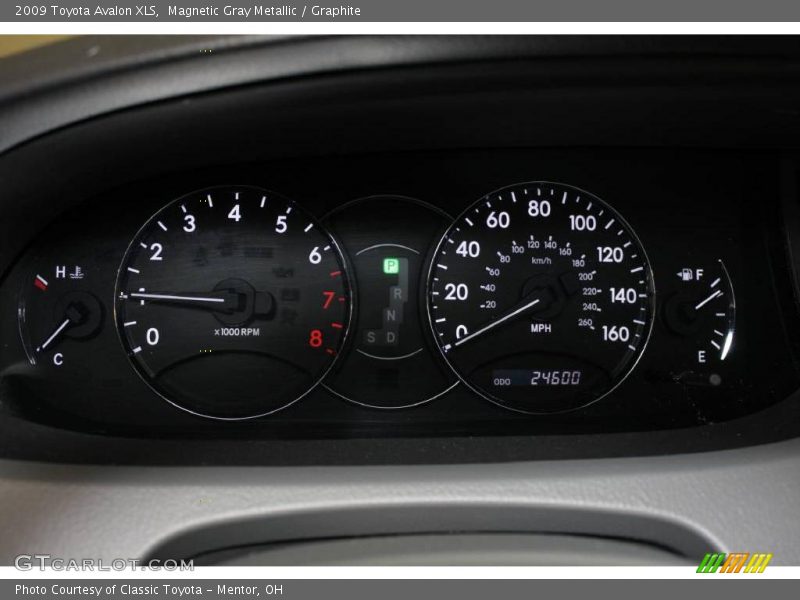 Magnetic Gray Metallic / Graphite 2009 Toyota Avalon XLS