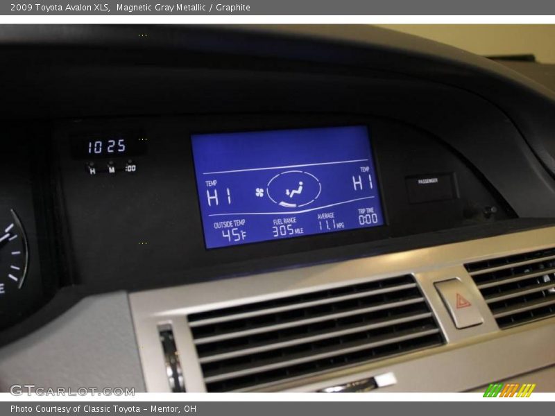 Magnetic Gray Metallic / Graphite 2009 Toyota Avalon XLS