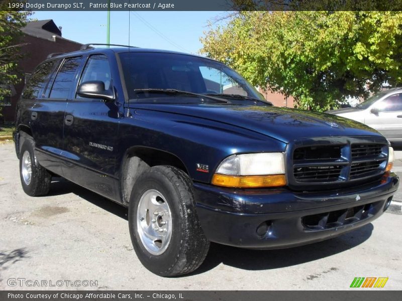 Patriot Blue Pearlcoat / Agate 1999 Dodge Durango SLT