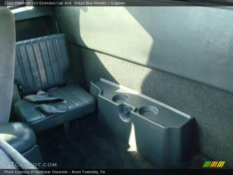Indigo Blue Metallic / Graphite 2002 Chevrolet S10 Extended Cab 4x4