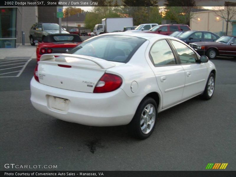 Stone White / Dark Slate Gray 2002 Dodge Neon SXT