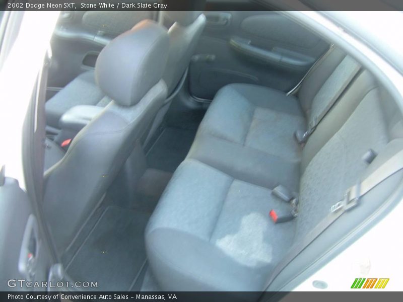Stone White / Dark Slate Gray 2002 Dodge Neon SXT