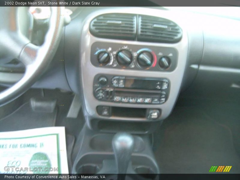Stone White / Dark Slate Gray 2002 Dodge Neon SXT