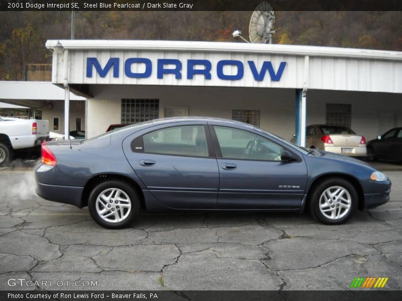 Steel Blue Pearlcoat / Dark Slate Gray 2001 Dodge Intrepid SE