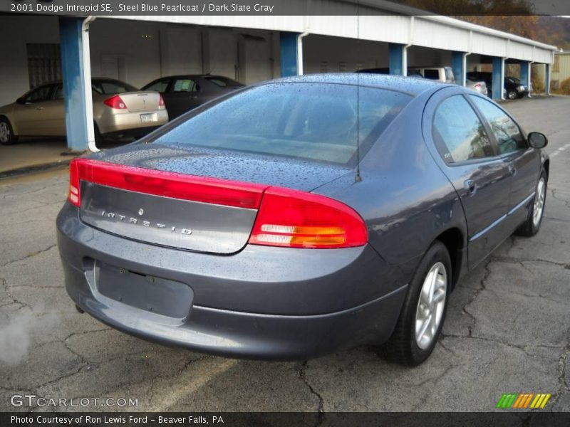 Steel Blue Pearlcoat / Dark Slate Gray 2001 Dodge Intrepid SE
