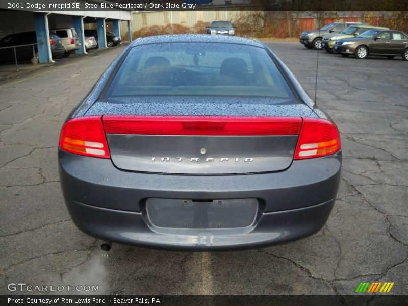 Steel Blue Pearlcoat / Dark Slate Gray 2001 Dodge Intrepid SE