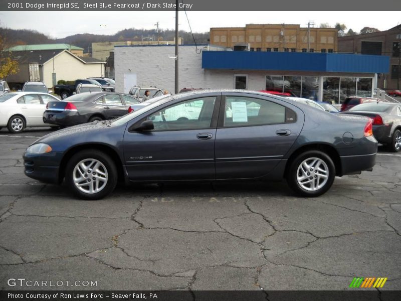 Steel Blue Pearlcoat / Dark Slate Gray 2001 Dodge Intrepid SE