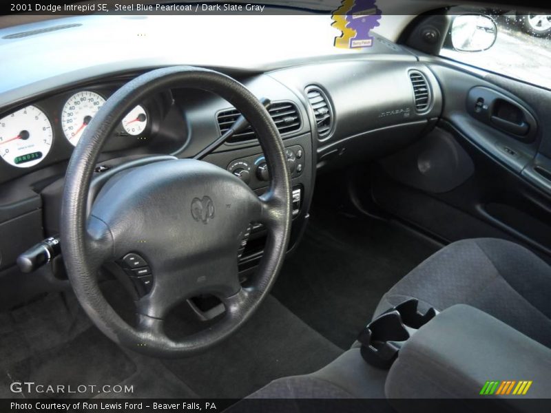 Steel Blue Pearlcoat / Dark Slate Gray 2001 Dodge Intrepid SE