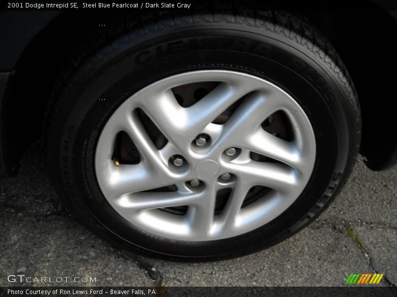 Steel Blue Pearlcoat / Dark Slate Gray 2001 Dodge Intrepid SE