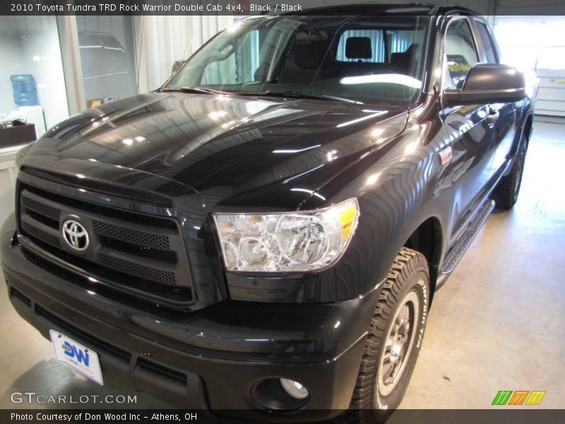 Black / Black 2010 Toyota Tundra TRD Rock Warrior Double Cab 4x4