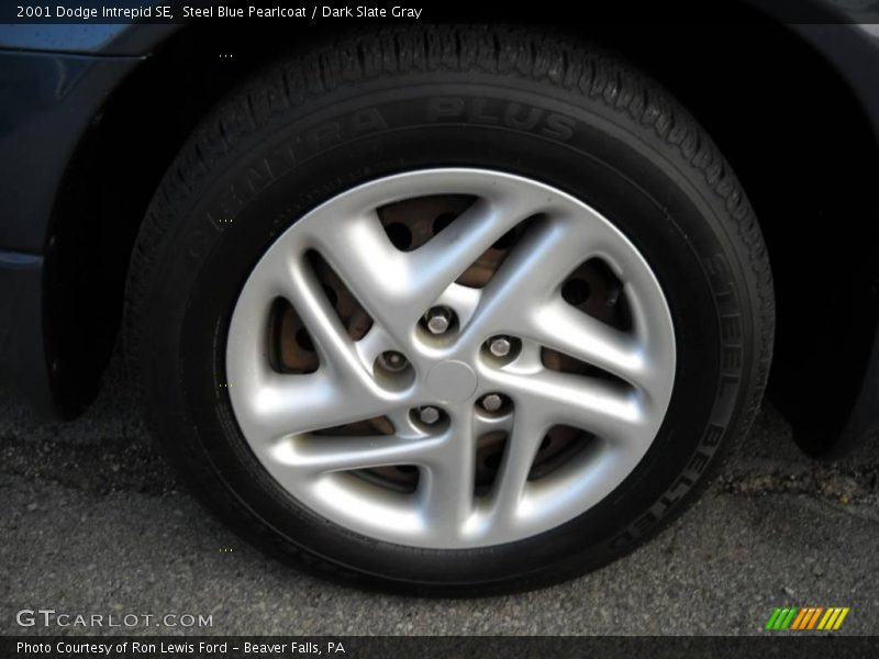 Steel Blue Pearlcoat / Dark Slate Gray 2001 Dodge Intrepid SE