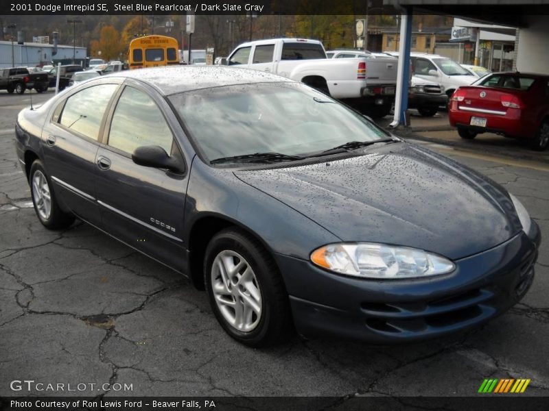 Steel Blue Pearlcoat / Dark Slate Gray 2001 Dodge Intrepid SE