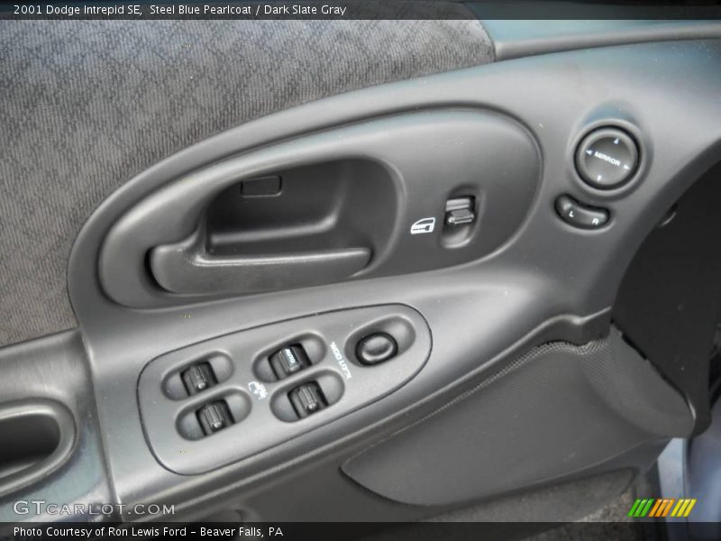 Steel Blue Pearlcoat / Dark Slate Gray 2001 Dodge Intrepid SE