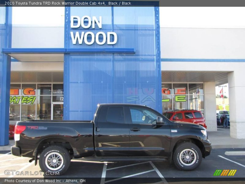 Black / Black 2010 Toyota Tundra TRD Rock Warrior Double Cab 4x4