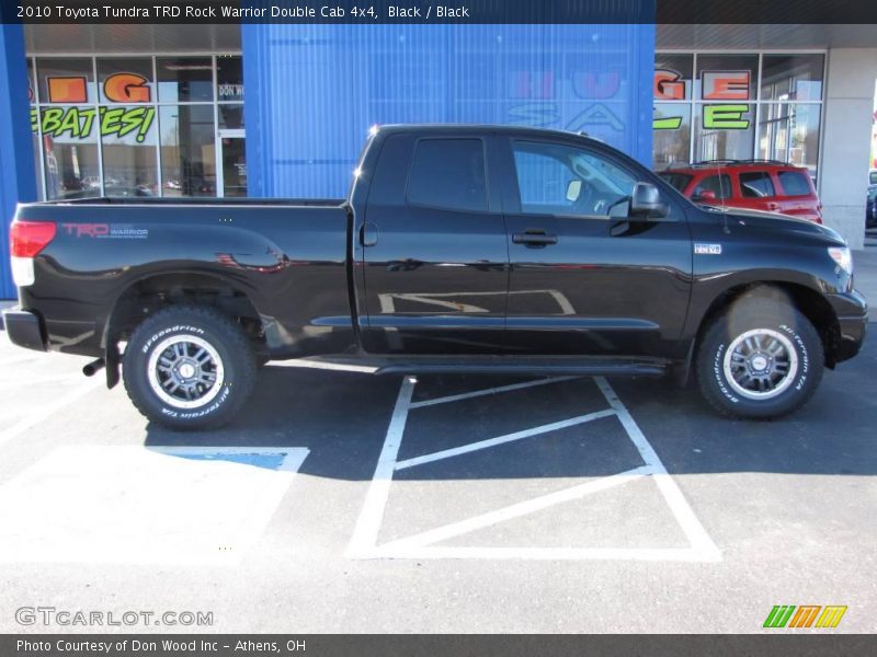Black / Black 2010 Toyota Tundra TRD Rock Warrior Double Cab 4x4