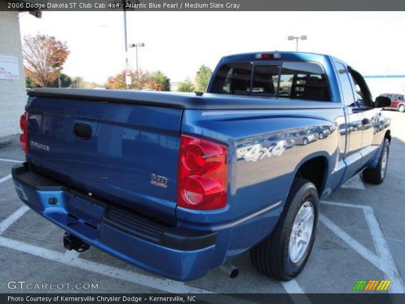 Atlantic Blue Pearl / Medium Slate Gray 2006 Dodge Dakota ST Club Cab 4x4