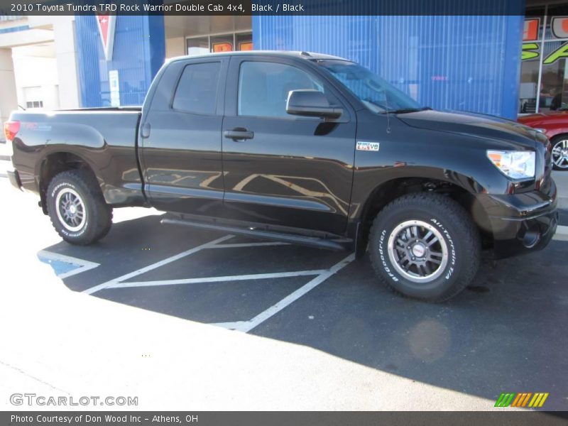 Black / Black 2010 Toyota Tundra TRD Rock Warrior Double Cab 4x4