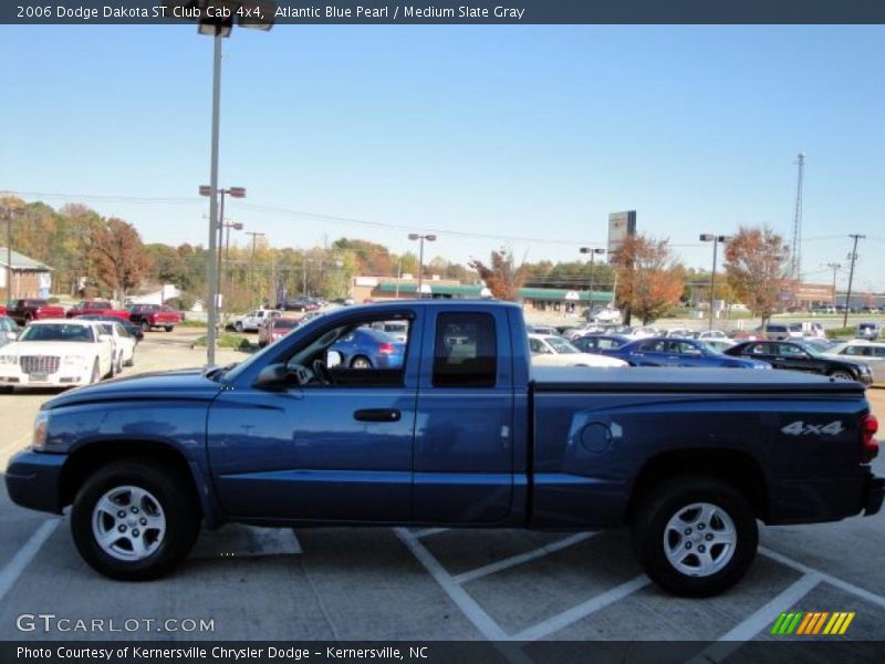Atlantic Blue Pearl / Medium Slate Gray 2006 Dodge Dakota ST Club Cab 4x4