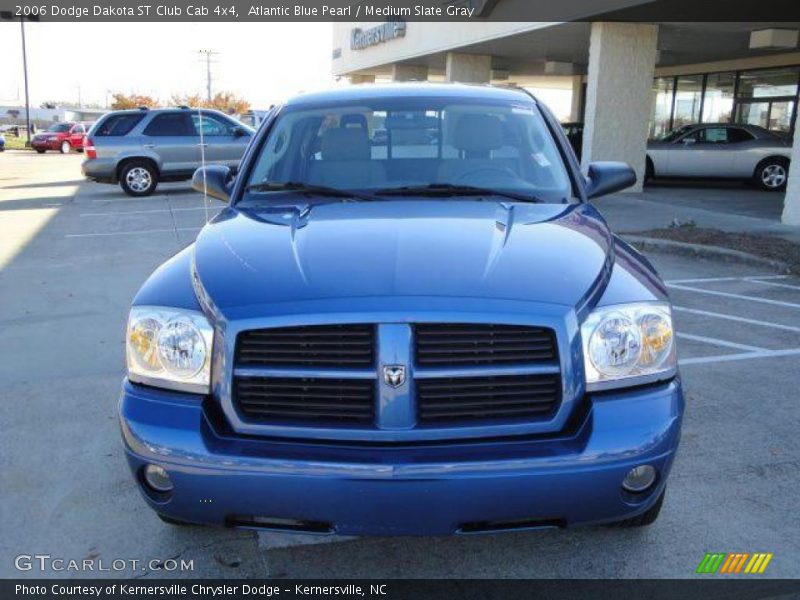 Atlantic Blue Pearl / Medium Slate Gray 2006 Dodge Dakota ST Club Cab 4x4