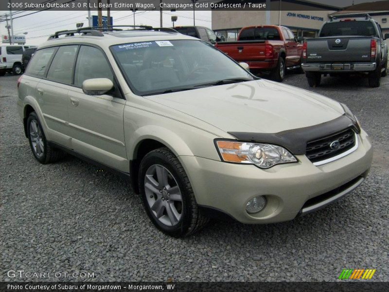 Champagne Gold Opalescent / Taupe 2006 Subaru Outback 3.0 R L.L.Bean Edition Wagon