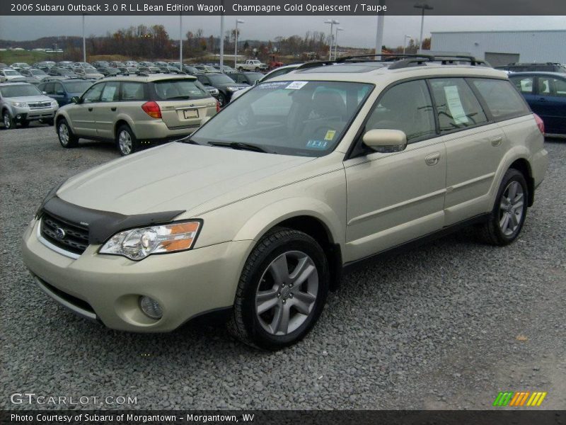 Champagne Gold Opalescent / Taupe 2006 Subaru Outback 3.0 R L.L.Bean Edition Wagon