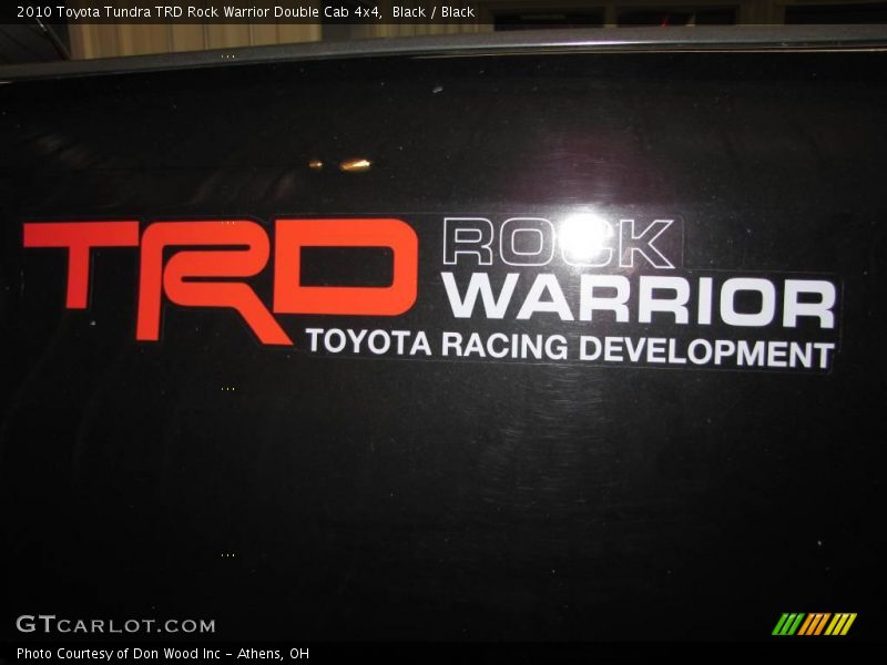 Black / Black 2010 Toyota Tundra TRD Rock Warrior Double Cab 4x4