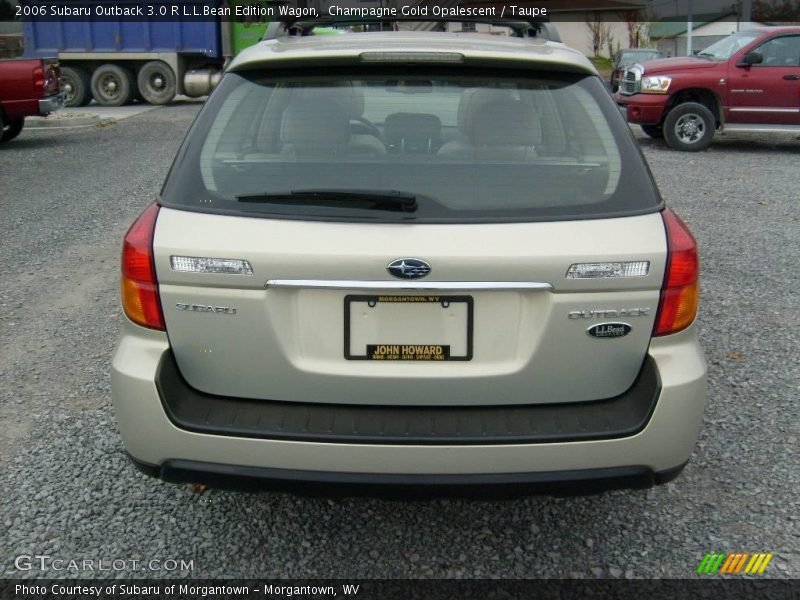 Champagne Gold Opalescent / Taupe 2006 Subaru Outback 3.0 R L.L.Bean Edition Wagon