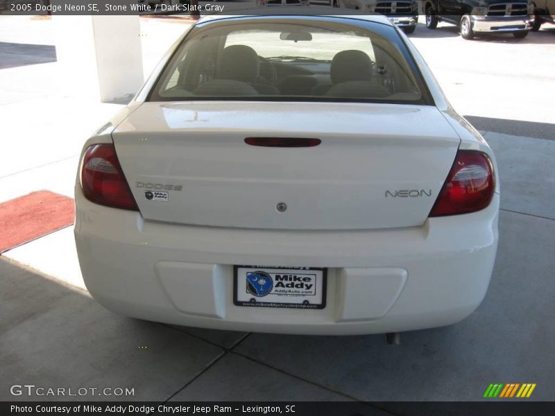 Stone White / Dark Slate Gray 2005 Dodge Neon SE