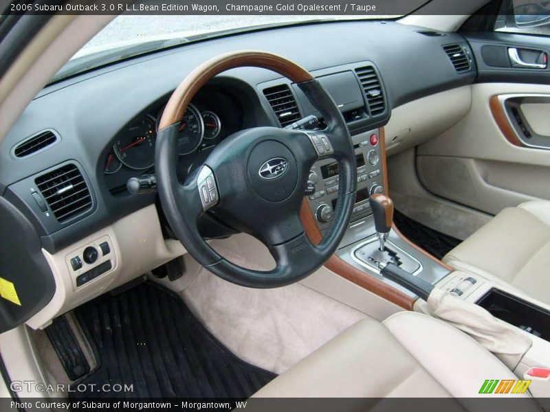 Champagne Gold Opalescent / Taupe 2006 Subaru Outback 3.0 R L.L.Bean Edition Wagon