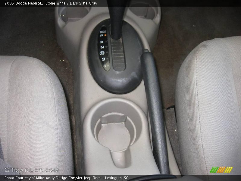 Stone White / Dark Slate Gray 2005 Dodge Neon SE