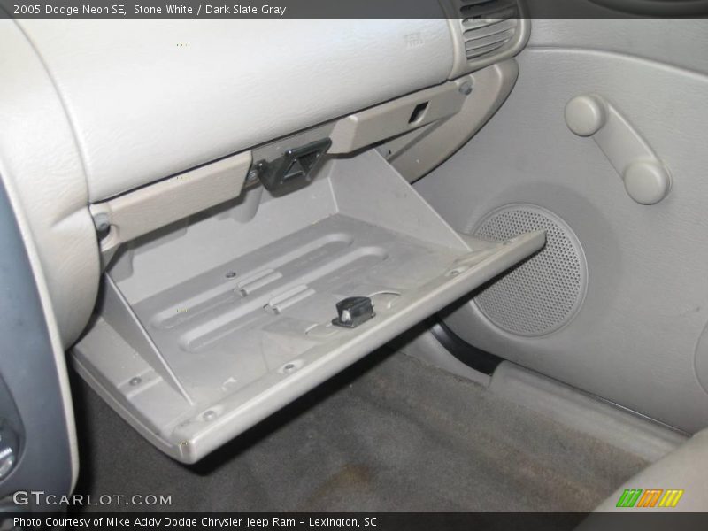 Stone White / Dark Slate Gray 2005 Dodge Neon SE