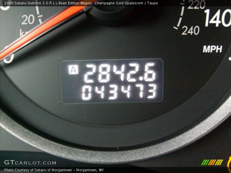 Champagne Gold Opalescent / Taupe 2006 Subaru Outback 3.0 R L.L.Bean Edition Wagon