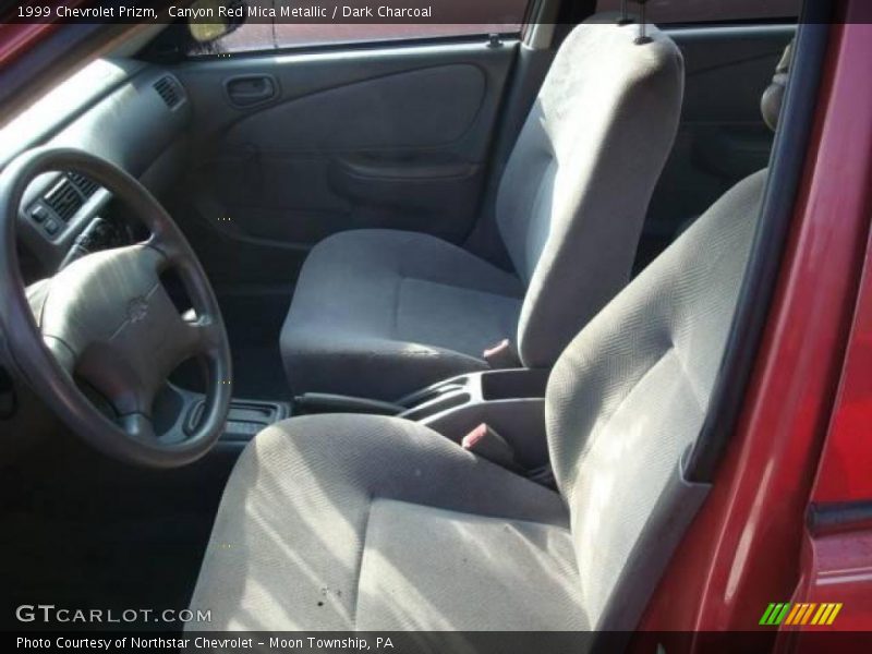 Canyon Red Mica Metallic / Dark Charcoal 1999 Chevrolet Prizm