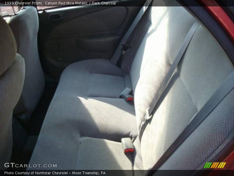 Canyon Red Mica Metallic / Dark Charcoal 1999 Chevrolet Prizm