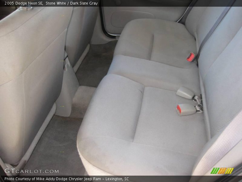 Stone White / Dark Slate Gray 2005 Dodge Neon SE