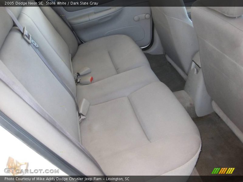 Stone White / Dark Slate Gray 2005 Dodge Neon SE