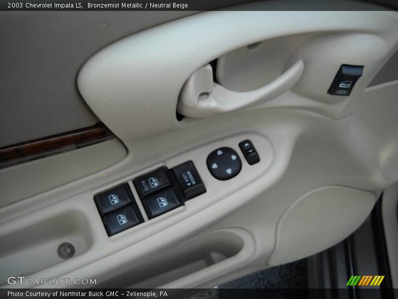 Bronzemist Metallic / Neutral Beige 2003 Chevrolet Impala LS