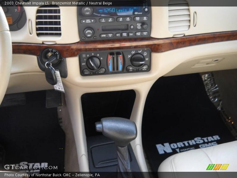 Bronzemist Metallic / Neutral Beige 2003 Chevrolet Impala LS